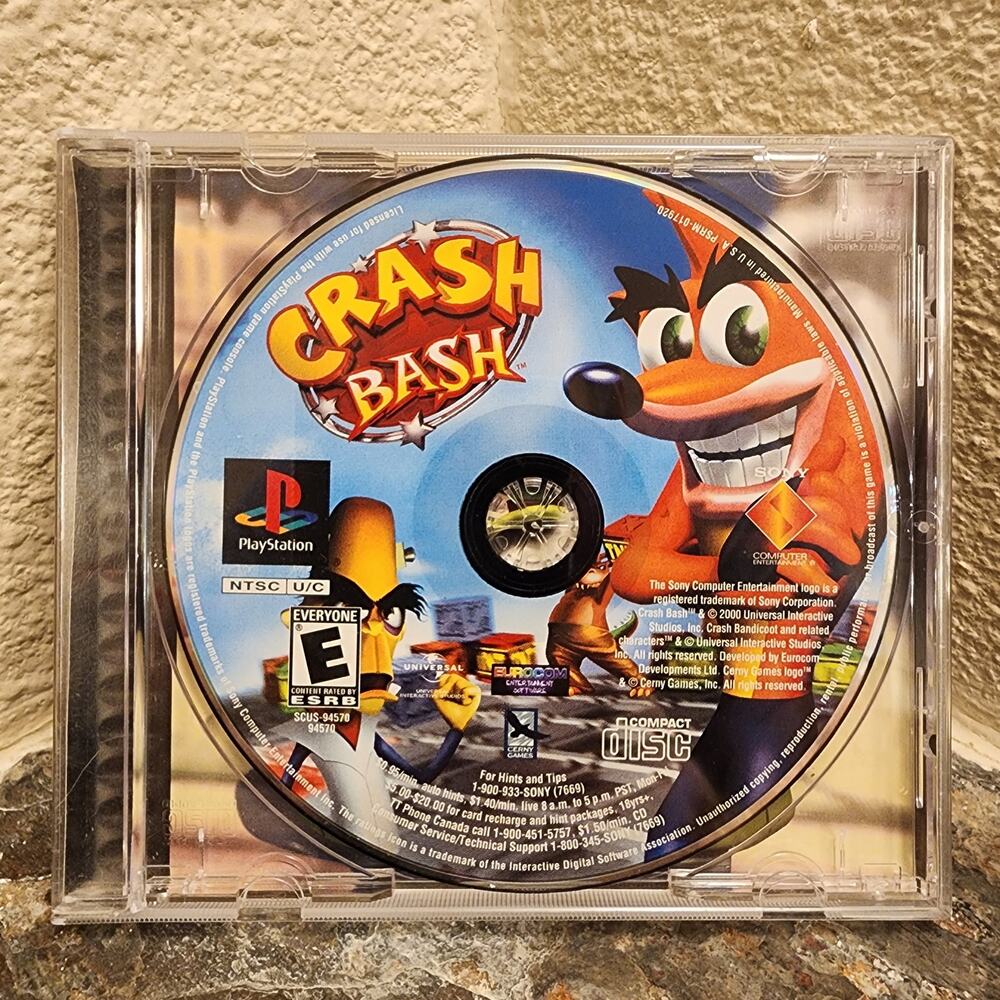Game - Crash Bash - PS1